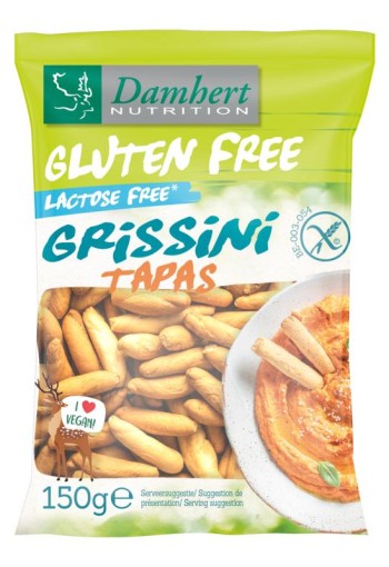 Damhert Soepstengels mini glutenvrij (150 Gram)