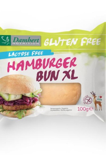 Damhert Hamburger bun XL (100 Gram)