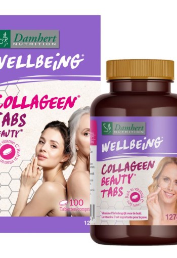 Damhert Wellbeing collageen beauty tabs (100 Tabletten)