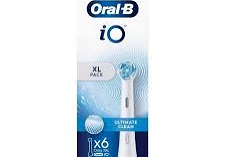 Oral-B iO Ultimate Clean Opzetborstels Wit 6 Stuks