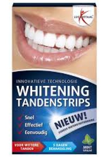 Lucovitaal Whitening Tandenstrips 5 set strip