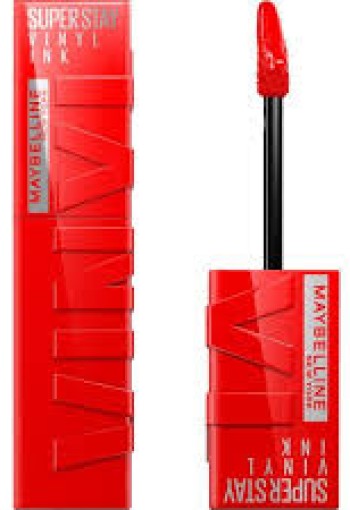 Maybelline New York SuperStay Vinyl Ink Lipstick 25 Red-Hot