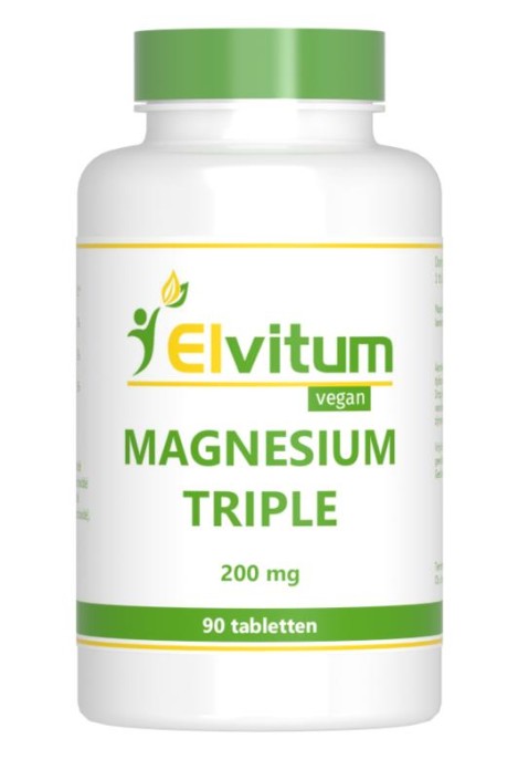 Elvitum Magnesium triple 200mg (90 Tabletten)