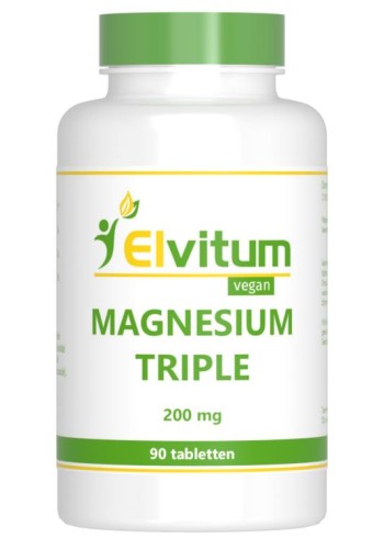 Elvitum Magnesium triple 200mg (90 Tabletten)