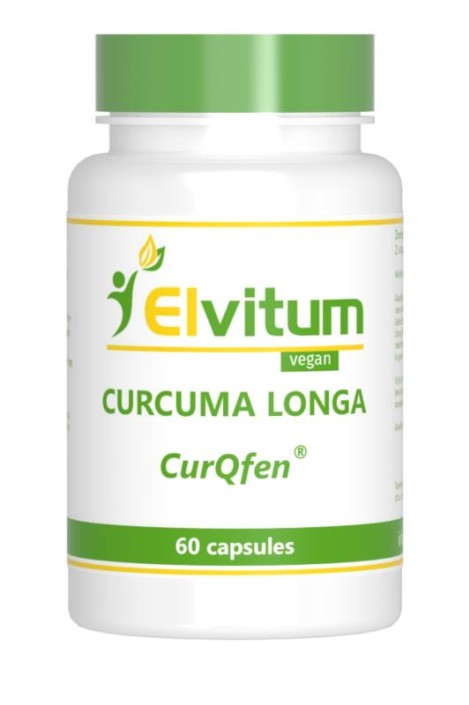 Elvitum Curcuma longa curqfen (60 Capsules)