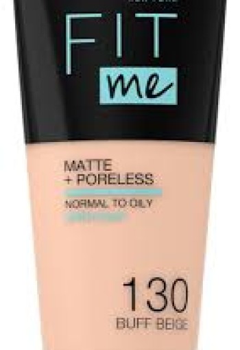 Maybelline New York Fit Me Matte + Poreless Foundation 130 Buff Beige 30 ML