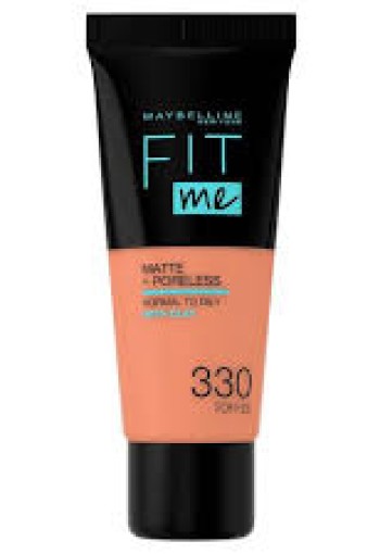 Maybelline New York Fit Me Matte + Poreless Foundation 330 Toffee 30 ML