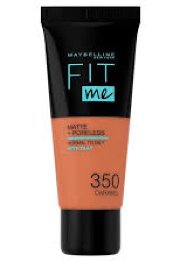 Maybelline New York Fit me Matte + Poreless Foundation 350 Caramel 30 ML