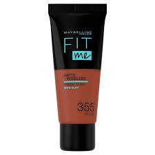 Maybelline New York Fit Me Matte + Poreless Foundation 355 Pecan 30 ML