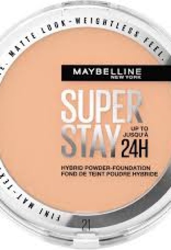 Maybelline New York SuperStay 24H Hybrid Powder Foundation 21