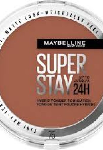 Maybelline New York SuperStay 24H Hybrid Powder Foundation 75