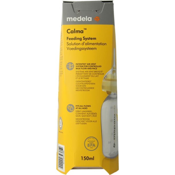 Medela Calma speen + fles 150ml (1 Set)