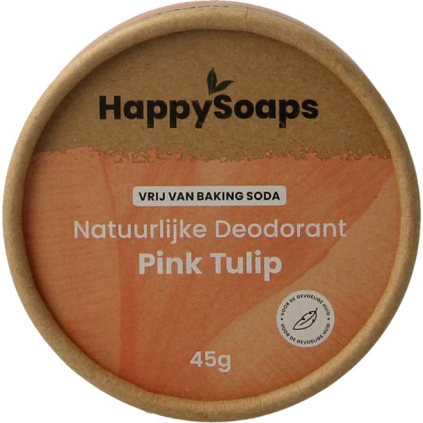 Happysoaps Deodorant pink tulip (45 Gram)