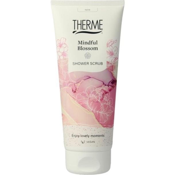 Therme Therme mindfull blossom shower scrub 200 Milliliter