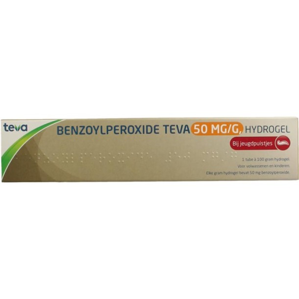 Teva Benzoylperoxide 50mg 5% (100 Gram)