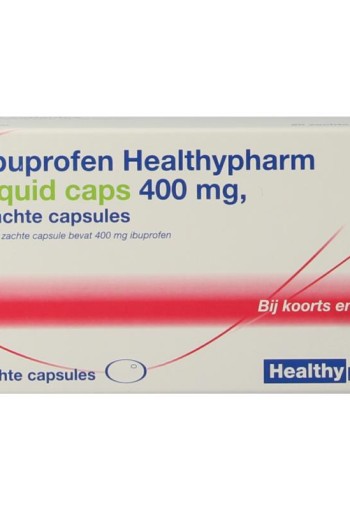 Healthypharm Ibuprofen 400mg liquid caps (20 Capsules)