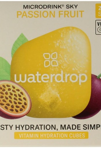 Waterdrop Microdrink sky passion fruit bruistabletten (12 Stuks)