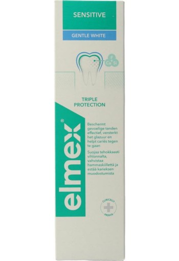 Elmex Tandpasta sensitive gentle white (75 Milliliter)