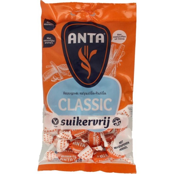 Anta Flu Classic suikervrij met stevia (120 Gram)