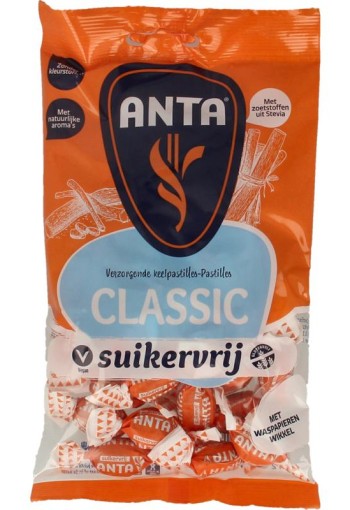 Anta Flu Classic suikervrij met stevia (120 Gram)