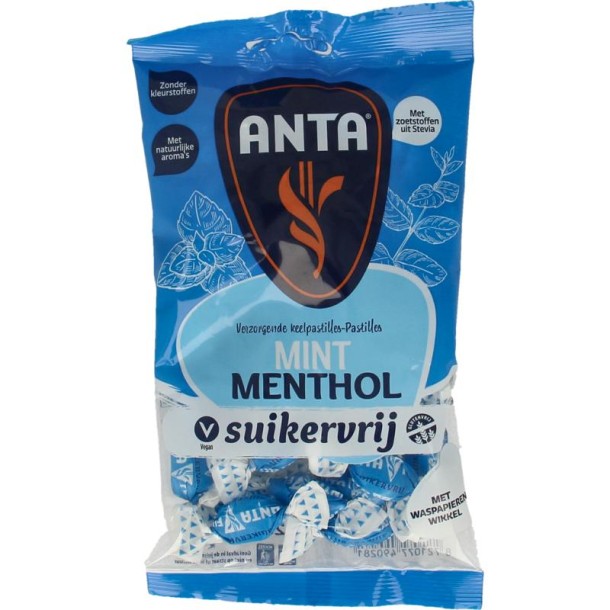 Anta Flu Mint suiker vrij met stevia (120 Gram)