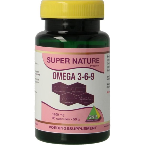 SNP Omega 3-6-9 1200mg (30 Capsules)