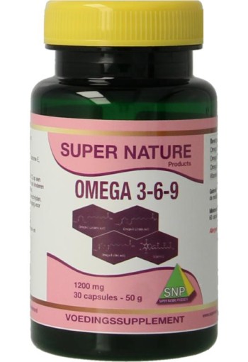 SNP Omega 3-6-9 1200mg (30 Capsules)