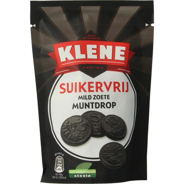 Klene Muntdrop suikervrij (100 Gram)