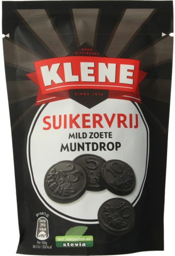 Klene Muntdrop suikervrij (100 Gram)