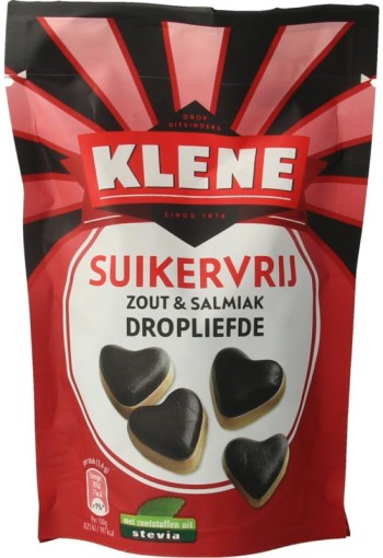 Klene Dropliefde suikervrij (90 Gram)