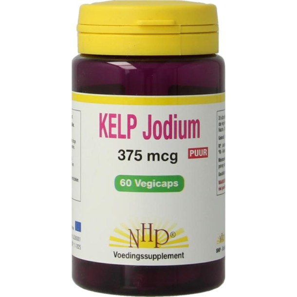 NHP Kelp jodium 375mcg (60 Vegetarische capsules)