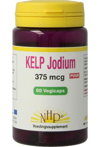 NHP Kelp jodium 375mcg (60 Vegetarische capsules)