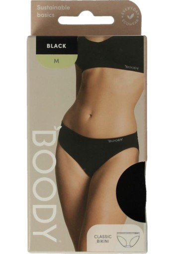 Boody Bikinislip classic zwart medium (1 Stuks)