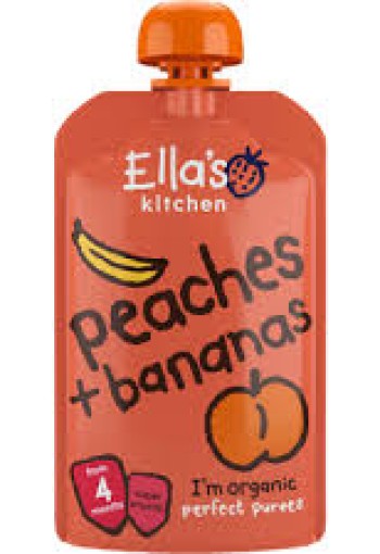 Ella's Kitchen BIO Perzik Banaan 4+