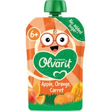 Olvarit KZ 6M+ Appel - Sinaasappel - Wortel