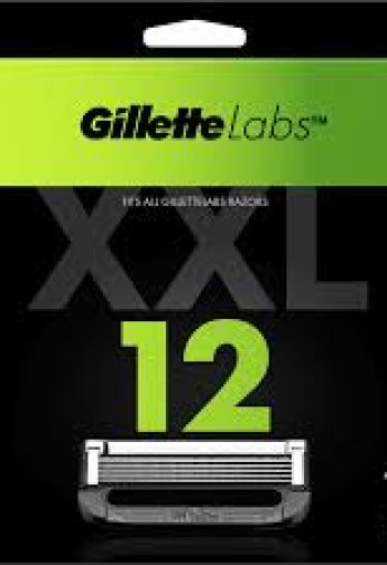 Gillette Labs Navulmesjes 12 Stuks