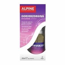 Alpine Oorverzorging Hygiëne Spray 20 ML