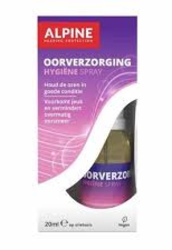 Alpine Oorverzorging Hygiëne Spray 20 ML