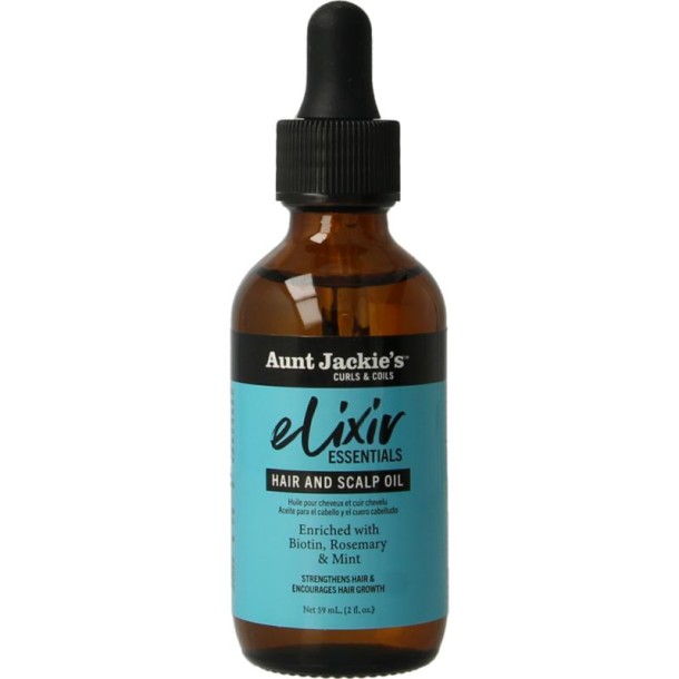 Aunt Jackies Elixer biotin ros (59 Milliliter)