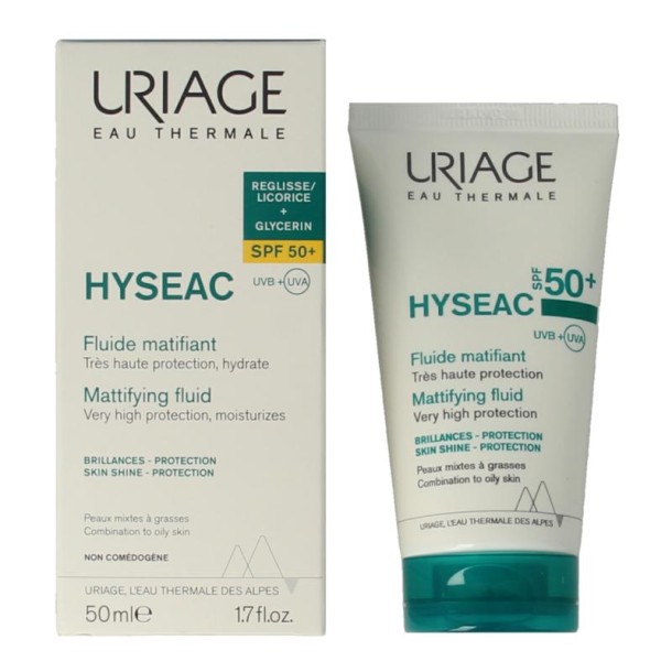 Uriage Hyseac fluide SPF50+ (50 Milliliter)