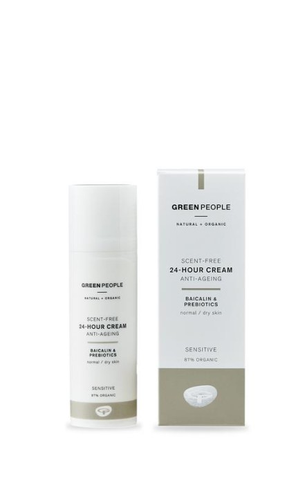 Green People 24 Uur creme neutraal/geurvrij (50 Milliliter)