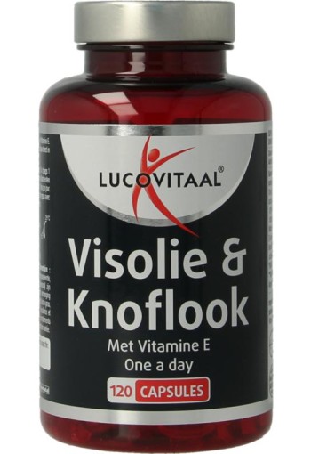 Lucovitaal Visolie & knoflook (120 Capsules)