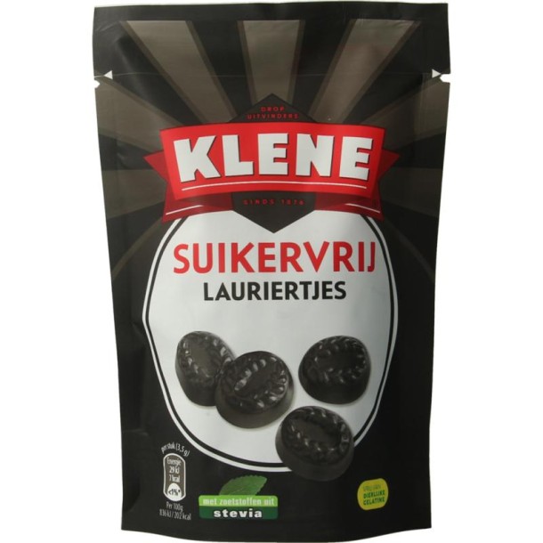 Klene Lauriertjes suikervrij (110 Gram)