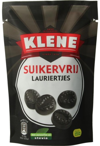 Klene Lauriertjes suikervrij (110 Gram)