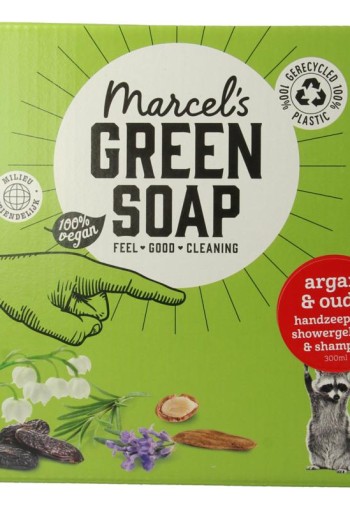 Marcel's GR Soap Giftbox argan & oudh (1 Stuks)