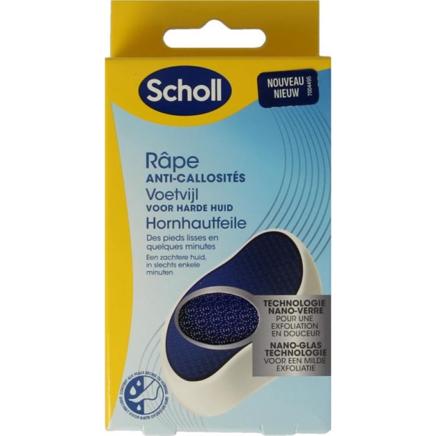 Scholl Voetvijl nano glas (1 Stuks)