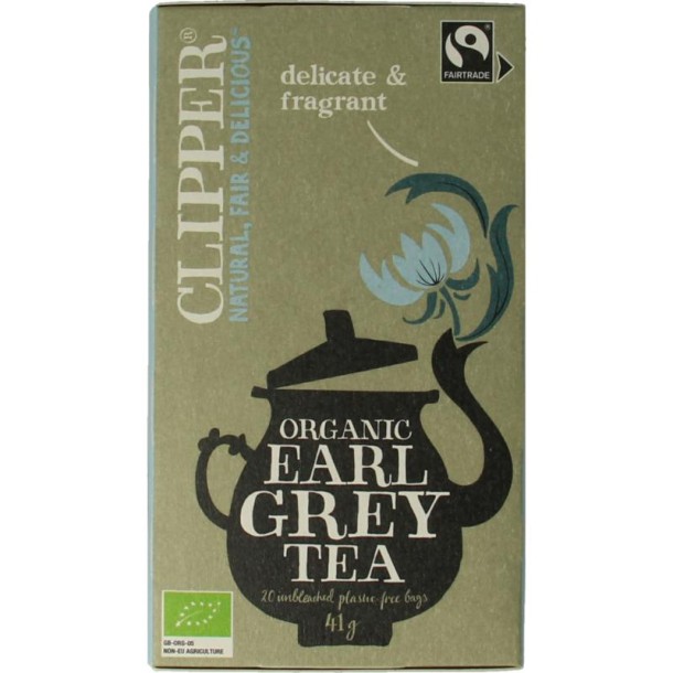 Clipper Earl grey tea bio (20 Zakjes)