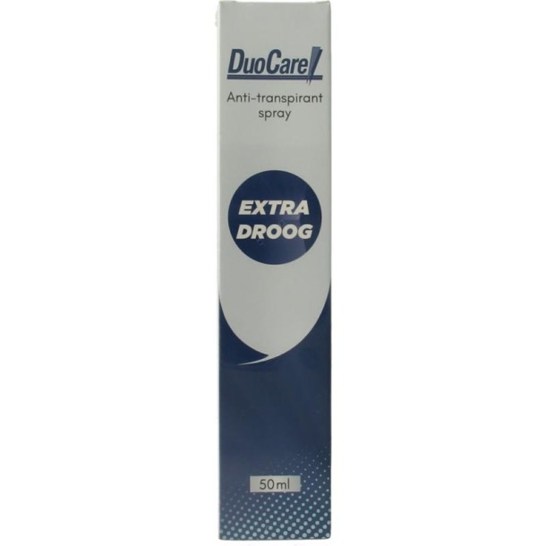 Duocare Anti transpirant spray extra sterk (50 Milliliter)