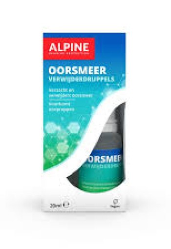 Alpine Oorsmeer verwijderdruppels 20 ML