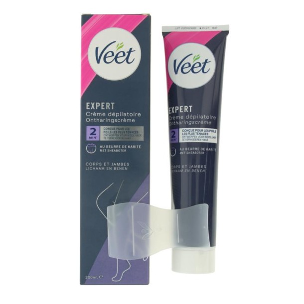 Veet Expert ontharingscreme benen (200 Milliliter)